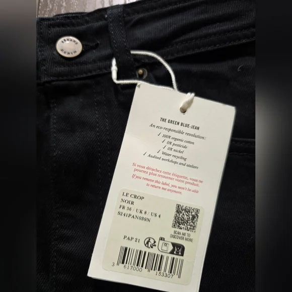 NWT Sezane Le Crop Pant - Picture 11 of 12